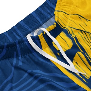 Pantalones Cortos Deportivos para Hombre, Cintura Alta, Cierre con Cordón, Logotipo Personalizado, Números y Nombres, Impresión Digital, Resistentes al Viento, Estilo Urbano - Product Image 6