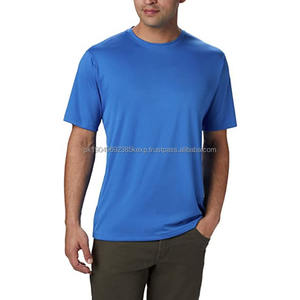 T-shirt en coton pour hommes avec tissu doux et respirant, T-shirt décontracté à manches courtes pour hommes pour un usage quotidien - Product Image 1