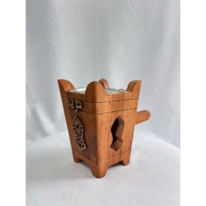 Luxury Wooden Mubkhar Bakhoor Burner Beautiful Arabic <b>Incense</b> <b>Holder</b> For Religious Home Decoration - Product Image 6