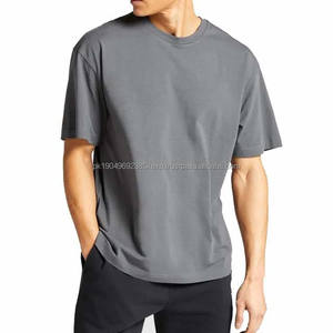 Camisetas de Hombre para Fabricación de Ropa, Manga Corta, Ropa de Verano, Venta al por Mayor, Camisetas de Hombre Casuales, Lisas, de Color Sólido, con Cuello Redondo - Product Image 4