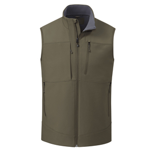 Chaleco Softshell Personalizado para Hombre, Invierno, Caza, Transpirable, Resistente al Viento, Estilo Urbano, 100% Poliéster, para Correr, Senderismo y Viajes - Product Image 4