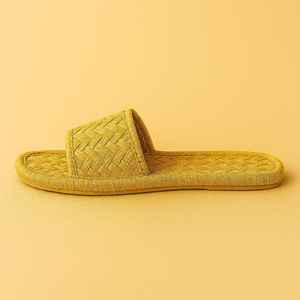 Sandalias Tejidas a Mano Sheetal Pati para Primavera/Verano, Ecológicas, de Fibra Natural, Ligeras, Unisex, para Interiores, Ideales para Hoteles y Spas |   Huésped Sostenible - Product Image 3