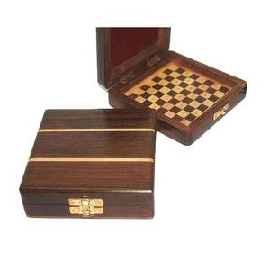 Nouveau design 2025 boîte de jeux d'échecs en bois massif article d'artisanat indien article en gros de haute qualité article cadeau décoratif pour la maison personnalisé - Product Image 5