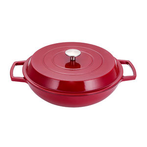 Cacerola poco profunda para comidas pequeñas y grandes, con asas cómodas - Product Image 5