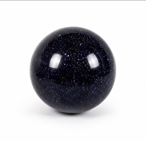 Large Blue Crystal <b>Ball</b> <b>Sphere</b> Gemstone Specimen Polished Feng Shui Home Decoration by Ruhi Agate - Product Image 5