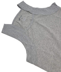 Débardeur sans manches en tricot gris pour homme, col rond, séchage rapide, veste de sport avec poches latérales - Product Image 6