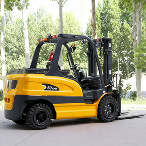 热卖重型电动叉车5吨容量3m提升高度紧凑型仓库叉车 - Product Image 2