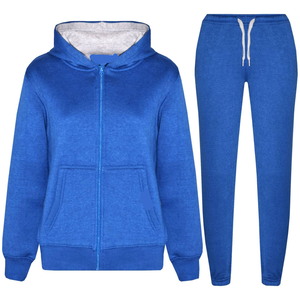 Conjunto Deportivo Unisex con Capucha, Camuflaje Azul, Manga Larga, Informal, para Primavera, con Bolsillos Laterales, Cierre de Cremallera, Corte Regular - Product Image 4