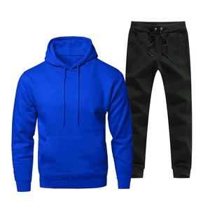 Custom Logo Active <b>Pullover</b> Cotton Polyester Pocket <b>Pullover</b> <b>Men</b> Tracksuit - Product Image 1