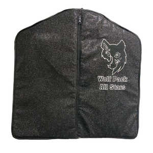 Mochila de Animadora Negra Transpirable con Brillo 2026, Logotipo Bordado Personalizado con Piedras, Nombres y Colores Personalizados para Bolsa de Animadora y Bolsa de Baile - Product Image 4