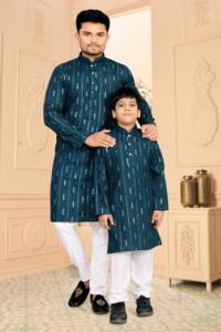 ชุดคู่พ่อ-ลูกดีไซน์เนอร์สำหรับเทศกาลนี้ โดย Rivaayat House - Product Image 3