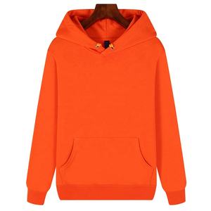 Sweat-shirt à capuche personnalisé avec logo, bleu clair, pour homme, en coton et polyester, molleton épais, pull à capuche, grande taille, vêtements d'hiver - Product Image 1
