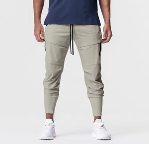 Pantalon de sport pour homme, directement de l'usine – Pantalon de jogging extensible pour la course et l'entraînement, bas de tenue athlétique respirant pour l'entraînement - Product Image 2