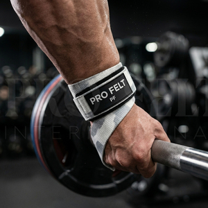 Sangles de levage personnalisées motif camouflage pour équipement de fitness, accessoires de gym, sangles de poignet pour musculation et powerlifting - Product Image 3