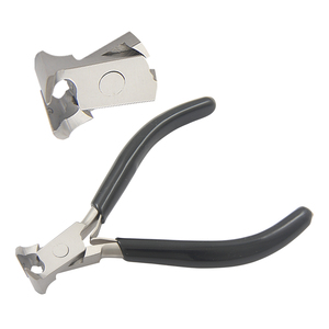 Lap Joint End Cutter/Top Cutter Size 115mm <b>Flat</b> Ends With Spring & PVC Handles Jewelry Making DIY Crafts Wire Cutting Plier - Product Image 1