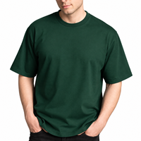Kaos Kasual Pria 100% Katun Merah Rooks Apparel 180g Pemasok Bangladesh Lengan Pendek O-Neck Cepat Kering Grosir Kustom Partai Besar