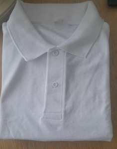 New <b>White</b> Blank Polo <b>shirt</b> for Men Premium & High Quality Fabric Luxury Golf Polo <b>shirt</b> for Men 100% Pure Fabric - Product Image 4