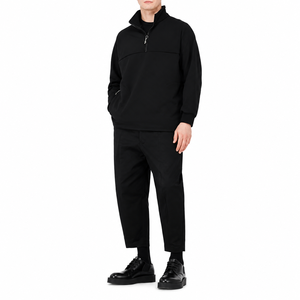 Sudadera con capucha y cremallera de un cuarto personalizada |   Sudadera Casual Ecológica de Primera Calidad 100% Algodón con Bolsillo - CYGEN CLOTHING - Product Image 3