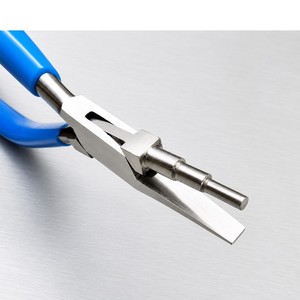 3 Step Wire Coiling Pliers with Flat <b>Nose</b> Jewelry Making Wire Loop Forming Tool ZetomedPro - Product Image 3