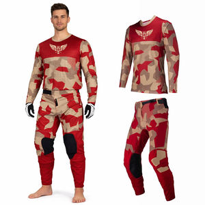 Ensemble Maillot et Pantalon de Motocross Camouflage Personnalisé 2026 en Gros – Équipement de Course MX pour Moto Tout-Terrain et Enduro - Product Image 1