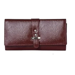 Portefeuilles à main en cuir véritable pour femmes, porte-cartes longs à double fermeture éclair, porte-téléphone portable, pochette à main pour dames - Product Image 1