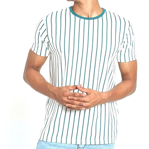 Breathable High Quality Men's Casual Short Sleeve T Shirt Quick Dry Custom Color Factory Made Unique Solid Pattern Blank T Shirt - Product Image 1