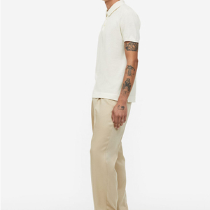 Chemise boutonnée en toile de coton pour femmes, broderie personnalisée, respirante, séchage rapide, vêtements de golf décontractés élégants pour l'été, fabricant OEM - Product Image 5