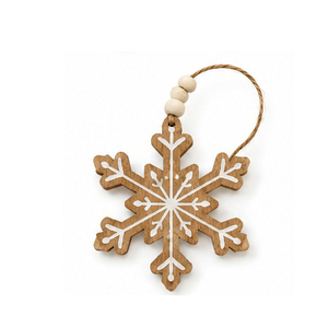 Concept Home <b>Wood</b> Snowflake <b>Christmas</b> Ornament Traditional Handicraft <b>Tree</b> Decoration MDF Material Customized Size Fashion Style - Product Image 1