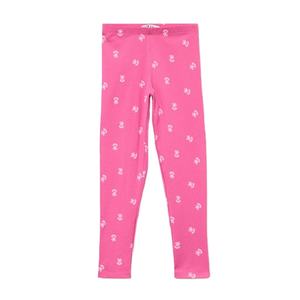 Leggings de Algodón Rosa Frambuesa para Niñas, Cintura Elástica, Elastano, Suaves y Elásticos, Ajuste Delgado, Tallas 4Y-14Y, Pantalones Casuales de Verano para Niños - Product Image 1