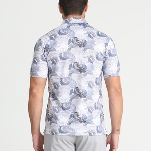 Polo pour hommes en sublimation, coupe ajustée, en coton respirant, personnalisable, style streetwear – Meilleures ventes - Product Image 2