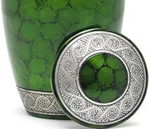 โกศตกแต่งทำมือคุณภาพดีที่สุดสำหรับบรรจุอัฐิผู้ใหญ่ ทั้งชายและหญิง สำหรับงานศพและพิธีฝัง - Product Image 6