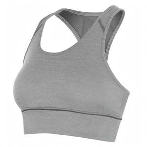 Haut de sport court pour femme, respirant, séchage rapide, sans coutures, dos nageur, pour gym, fitness, yoga et entraînement - Product Image 2