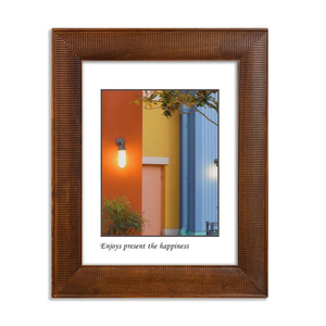Rustic <b>Wood</b> Photo <b>Frame</b> Double Solid Natural Crafts Color <b>Picture</b> Wooden Decorative Gift Eco-Friendly by blossom craft india - Product Image 4