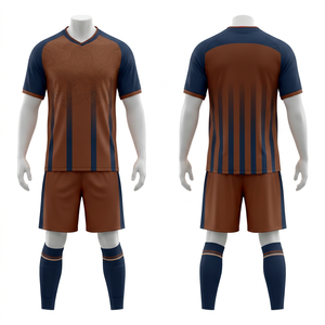 Team Soccer Kit Full Sublimation Breathable Fabric Uniform | <b>Men</b> Women Adult Sizes | Short Front Lightweight Quick Dry - Product Image 6