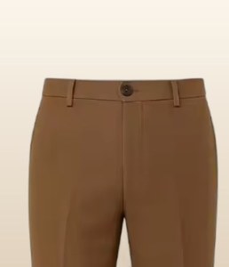 Pantalones Formales de Negocios para Hombre ANIMA Camel, Pantalones de Uniforme de Oficina - Product Image 1