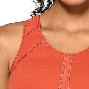Women's Breathable Light Support Fitness Gym Sport Yoga Bra Customizable Size Color Spandex/Nylon Pakistan Made 2026 New Arrival - Product Image 5