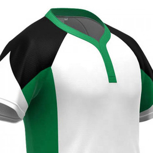 Nouvel ensemble d'uniformes de rugby personnalisés sublimés à manches courtes 2026, respirant, 100 % polyester, résistant aux taches pour hommes - Product Image 3