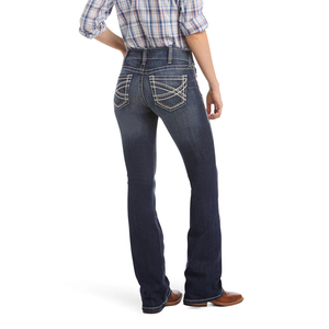 Jeans de style western brodés sur mesure pour femmes, coupe bootcut, ultra-doux, respirants, écologiques, tissu de qualité supérieure, séchage rapide - Product Image 2