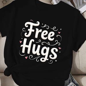 T-shirt comfit pour femmes Free Hugs - Product Image 3
