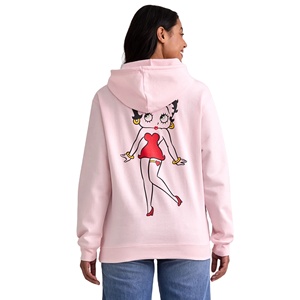 Sudaderas con capucha y sudadera de mujer estampadas de talla grande ajustadas de Color azul, diseño personalizado, sudaderas informales cómodas para mujer - Product Image 6