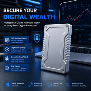 <span class=keywords><strong>Cartera</strong></span> de Hardware Segura con Carcasa de Aluminio CNC para Protección de <span class=keywords><strong>Criptomonedas</strong></span> en Almacenamiento en Frío - Product Image 1