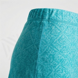 Women's <b>Elastic</b> Waist A-Line Mini <b>Skirt</b> Breathable Printed Pattern Casual Summer Style 100% Polyester - Product Image 5