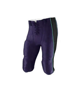 Maillot de football américain respirant et léger 100 % polyester, anti-transpiration, anti-bactérien, ensemble à manches courtes - Product Image 6