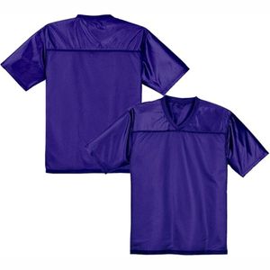 Customizable Breathable <b>Mesh</b> American Football Rugby Jersey Quick Drying Sportswear Plus Size with <b>Short</b> Sleeves - Product Image 1