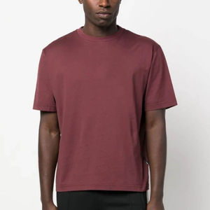 Compre esta camiseta de algodón para hombre de fabricante personalizado, hecha en Pakistán con materiales de alta calidad para rendimiento deportivo. - Product Image 1