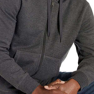 <b>Bulk</b> 350gsm french <b>terry</b> mens hoodie, kangaroo pocket cotton mens hoodie, mens hoodie for ecommerce stores - Product Image 3