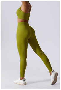 Seamless Activewear Set Wholesale Fitness Yoga Wear 5PCS Seamless Workout Women Gym Sets - Product Image 4