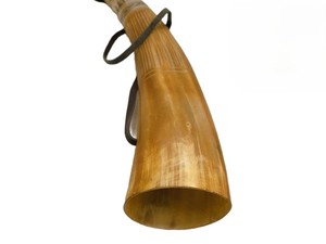 Corne de Viking UO, corne de buffle faite à la main, forme naturelle, corne de bélier antique casher, entièrement polie, corne traditionnelle Kippur - Product Image 2