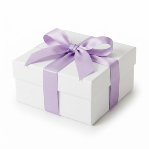 Lavender Light <b>Purple</b> 25mm Single Face Satin <b>Ribbon</b> Supplier 5 Rolls x 8 Meter Pack for Luxury Hampers Bridal Styling Display - Product Image 2