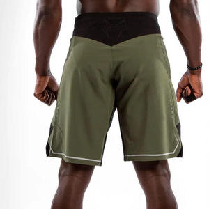 Shorts MMA Vert Camouflage Dernière Génération avec Tissu Durable à Séchage Rapide pour BJJ No-Gi, CrossFit, Entraînement en Cage, Combats – Shorts MMA Contrastés - Product Image 6